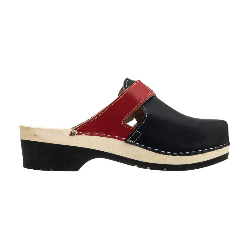 Buxa Czarne/Czerwone FPU20 DM (BX14-a) Moteriški batai/šlepetės