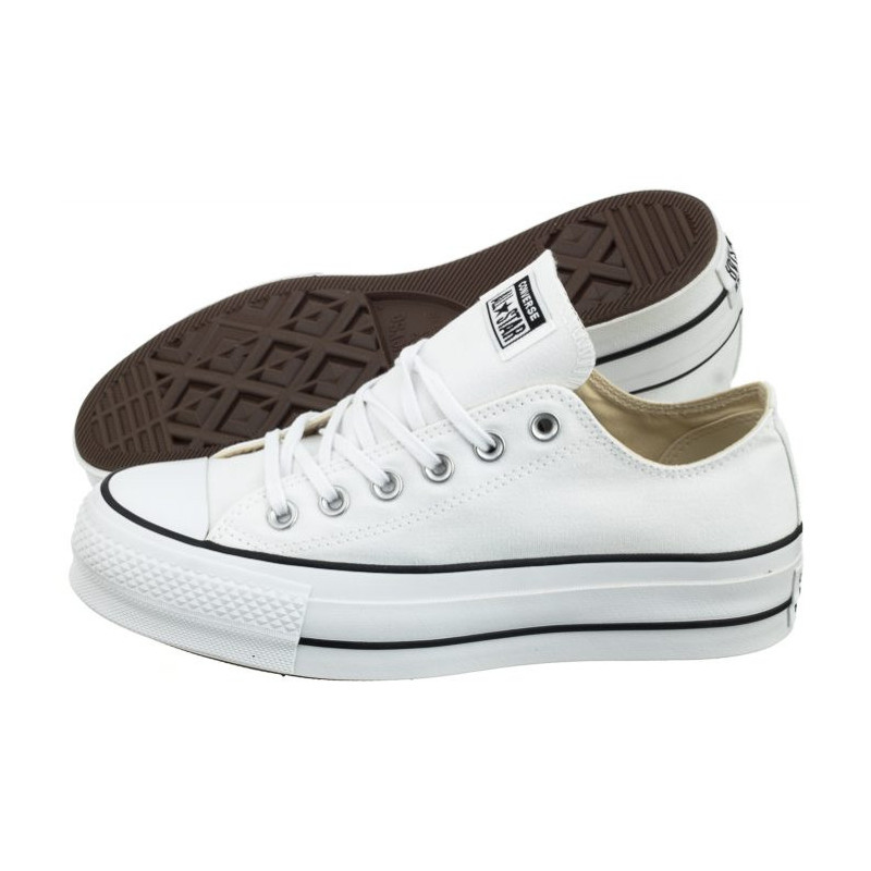 Converse CT All Star Lift OX White 560251C (CO351-a) apavi