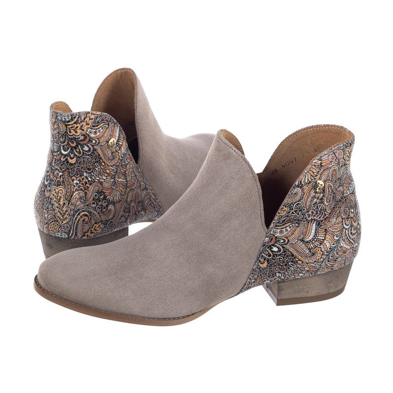 Maciejka Beżowe 04091-04/00-5 (MA455-a) kurpes