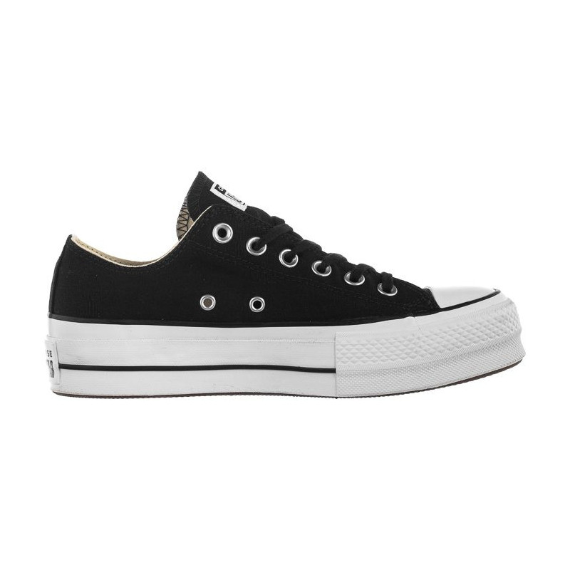 Converse CT All Star Lift OX Black/White 560250C (CO351-b) apavi