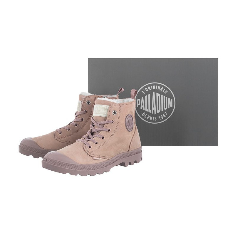 Palladium Pampa Hi Zip WL Rose Dust 95982-671-M (PA45-c) sporta apavi