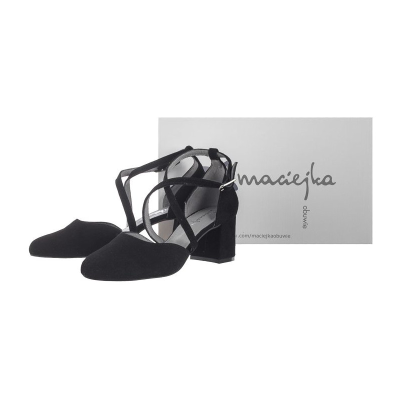 Maciejka Czarne 04070-01/00-1 (MA430-d) shoes