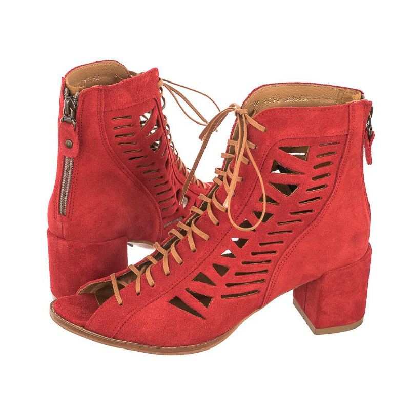 Maciejka Czerwone 04040-08/00-5 (MA469-c) shoes