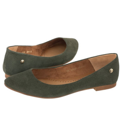 Maciejka Zielone/Oliwkowe 04100-45/00-8 (MA458-f) ballerinas