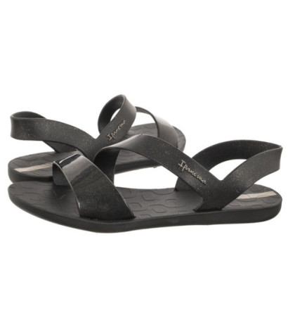Ipanema Vibe Sandal Fem 82429/AJ078 Black/Glitter Black (IP1-s) sandales