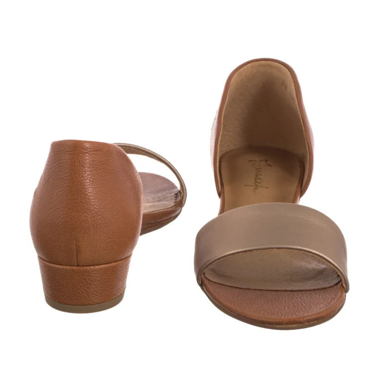 Maciejka Rude+Złote 01971-68/00-5 (MA346-g) sandales