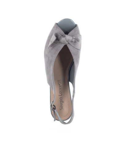 Sergio Leone Szare SK801 (SL291-a) kurpes