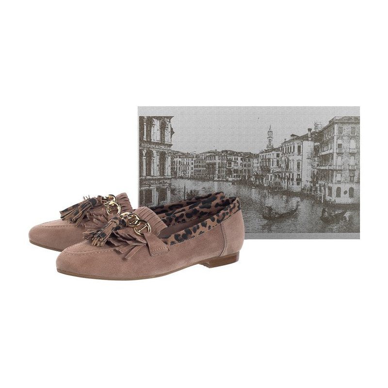 Venezia Brązowe 27982LML Camel (VE278-a) kurpes