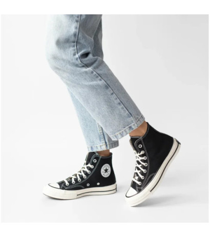 Converse Chuck 70 Hi Black/Egret 162050C (CO394-a) apavi