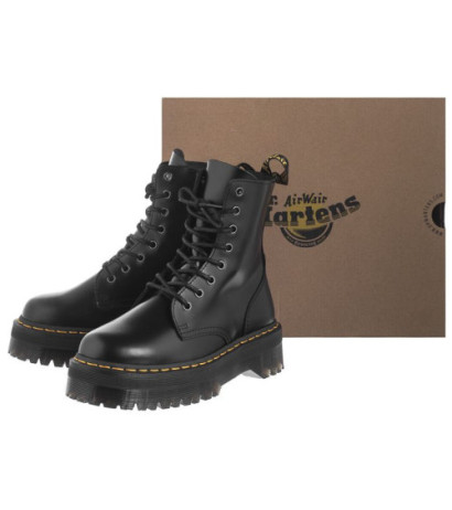 Dr. Martens Jadon Black Polished Smooth 15265001 (DR27-a) zābaki