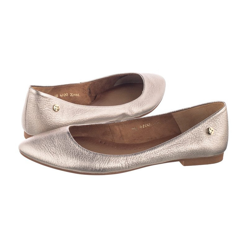 Maciejka Złote 04100-25/00-8 (MA543-a) ballerinas