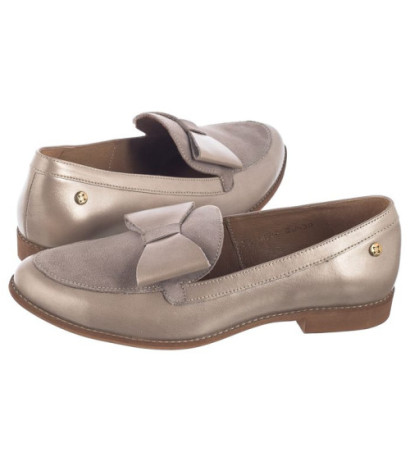 Maciejka Beżowe/Złote 04099-25/00-1 (MA545-a) shoes