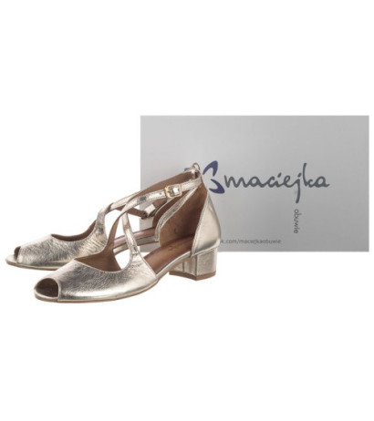 Maciejka Złote 04509-25/00-1 (MA554-a) kurpes