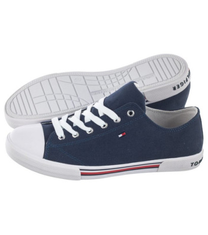 Tommy Hilfiger Low Cut Lace-Up Sneaker T3X4-30692-0890 800 Blue (TH79-b) sporta apavi