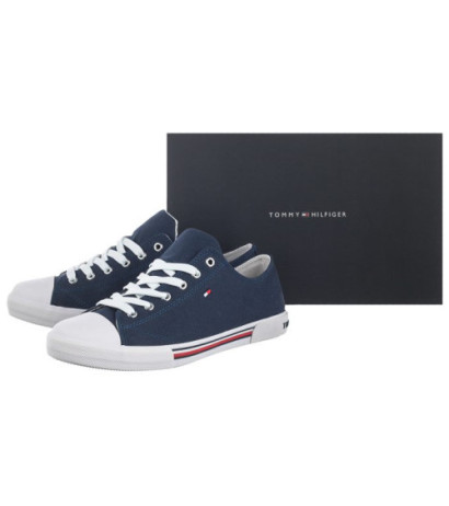 Tommy Hilfiger Low Cut Lace-Up Sneaker T3X4-30692-0890 800 Blue (TH79-b) kingad