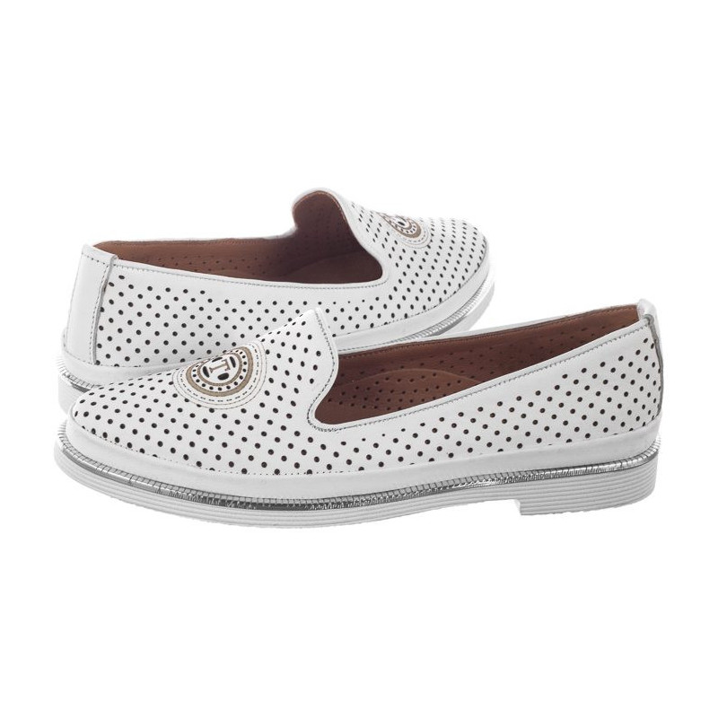 Venezia Białe 0885502 White (VE392-a) kurpes