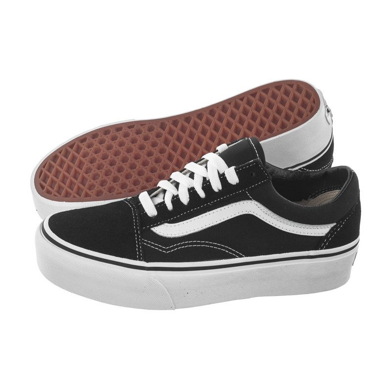 Vans Old Skool Platform Black/White VN0A3B3UY281 (VA294-a) sportiniai bateliai