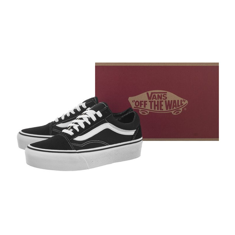 Vans Old Skool Platform Black/White VN0A3B3UY281 (VA294-a) sportiniai bateliai