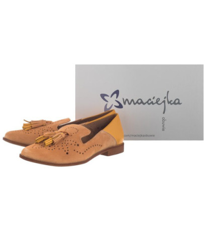 Maciejka Żółte 04484-18/00-5 (MA558-b) kurpes