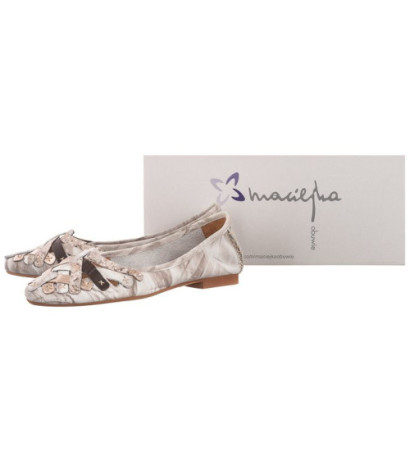 Maciejka Beżowe 01358-44/00-0 (MA563-g) balerīnas