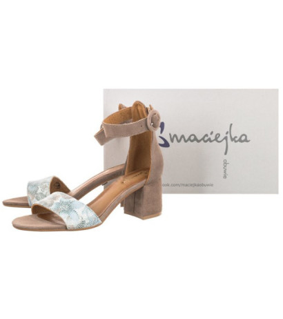 Maciejka Beżowe 04141-47/00-5 (MA489-c) shoes