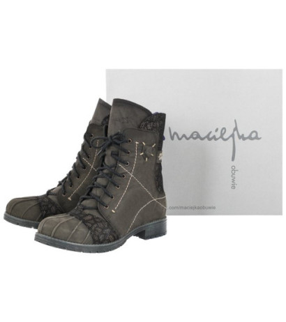 Maciejka Zielone/Oliwkowe 03961-24/00-4 (MA538-e) kurpes