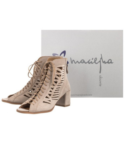 Maciejka Beżowe 04040-04/00-5 (MA469-f) kurpes