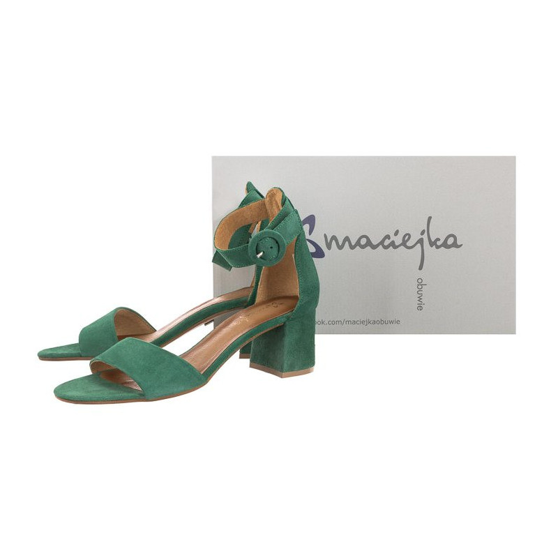 Maciejka Zielone 04141-09/00-5 (MA489-d) kurpes