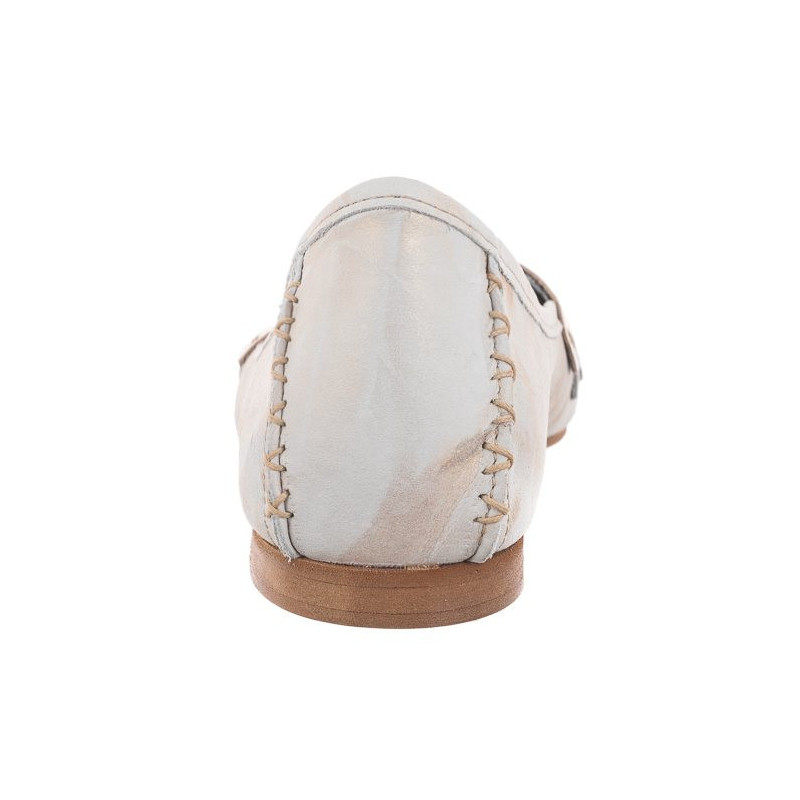 Maciejka Beżowe/Złote 01358-22/00-0 (MA563-k) balerīnas