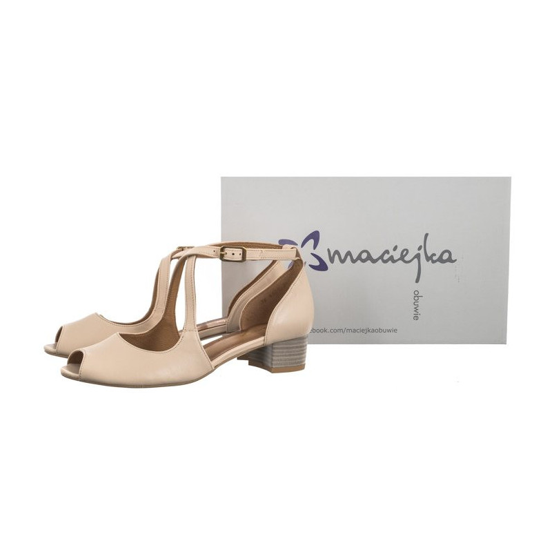 Maciejka Jasnobeżowe 04509-22/00-1 (MA554-d) shoes