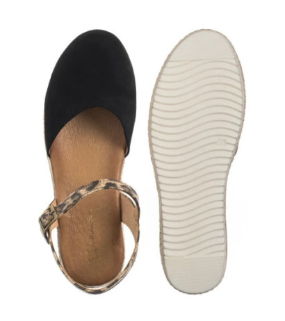 Maciejka Czarne w Panterkę 03065-20/00-5 (MA472-g) sandals