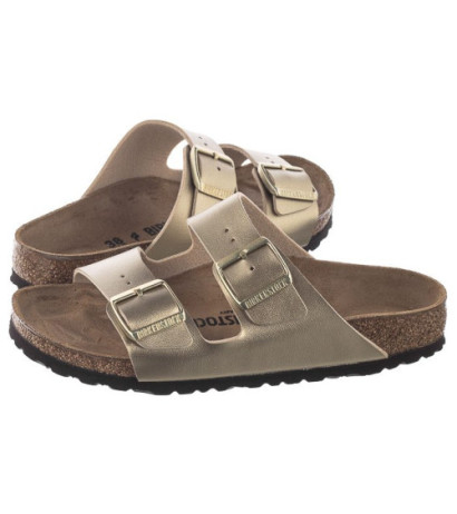 Birkenstock Arizona BF Gold 1016111 (BK115-a) Sieviešu apavi/Flip Flops