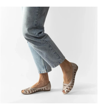 Maciejka Złote 04506-25/00-5 (MA575-b) ballerinas