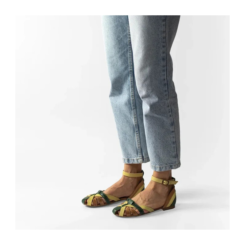 Maciejka Zielone 01924-09/00-8 (MA600-a) sandals