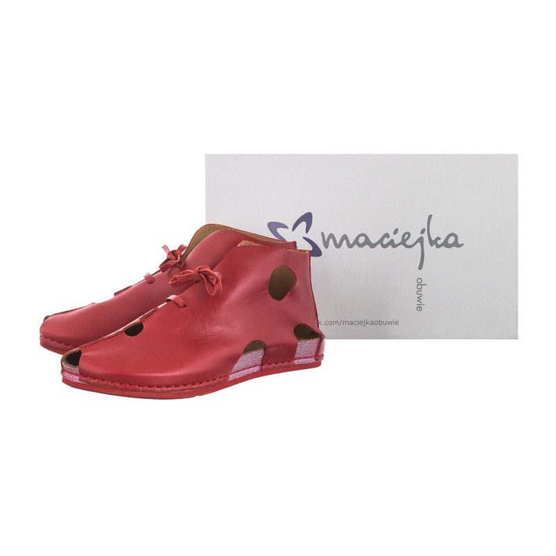 Maciejka Czerwone 03426-08/00-0 (MA609-d) shoes