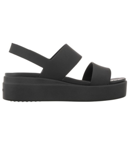 Crocs Brooklyn Low Wedge W Black 206453-060 (CR199-d) kurpes