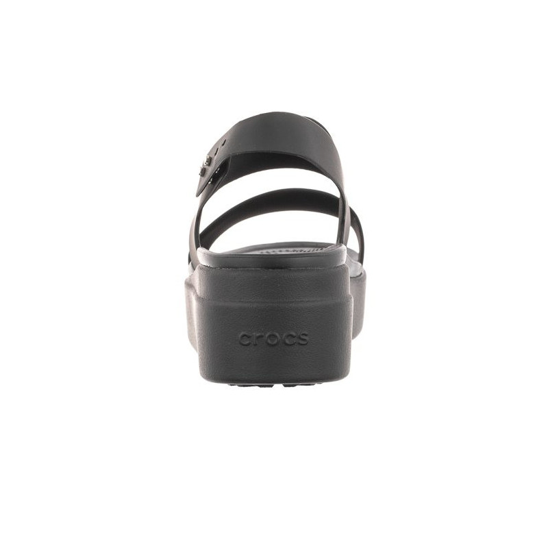Crocs Brooklyn Low Wedge W Black 206453-060 (CR199-d) kurpes