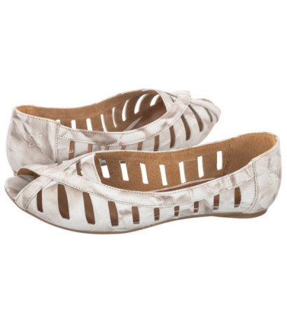 Maciejka Beżowe/Szare 04506-04/00-5 (MA575-f) balerīnas