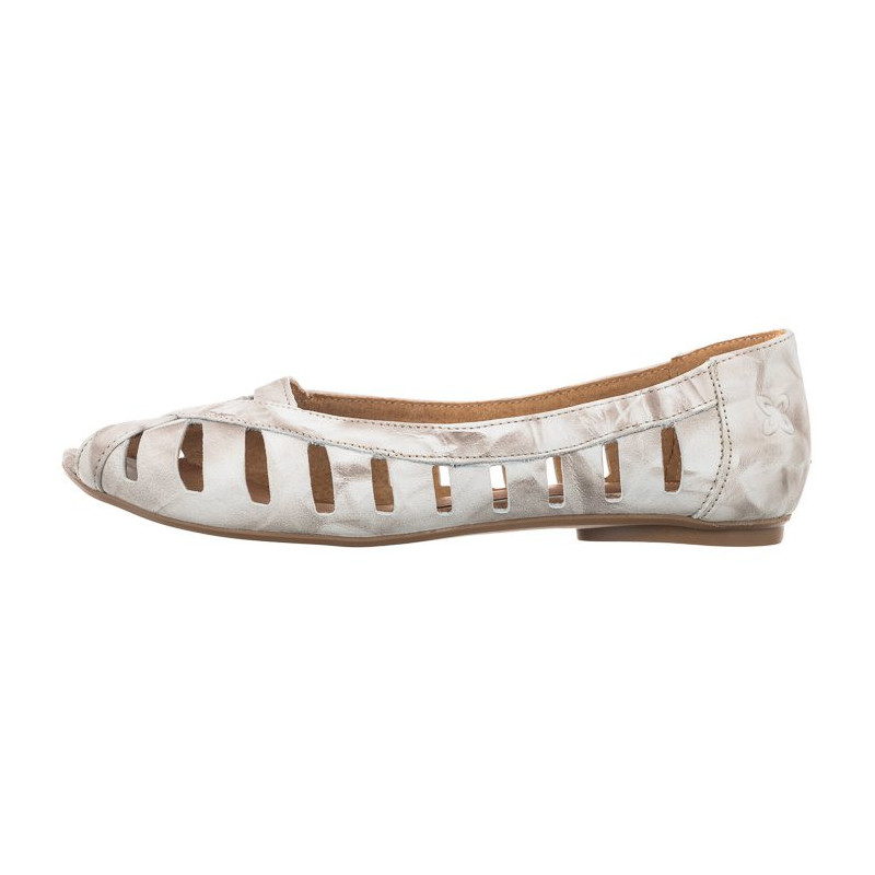 Maciejka Beżowe/Szare 04506-04/00-5 (MA575-f) balerīnas