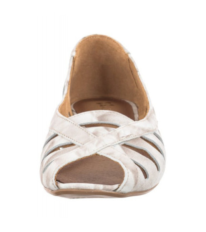 Maciejka Beżowe/Szare 04506-04/00-5 (MA575-f) ballerinas