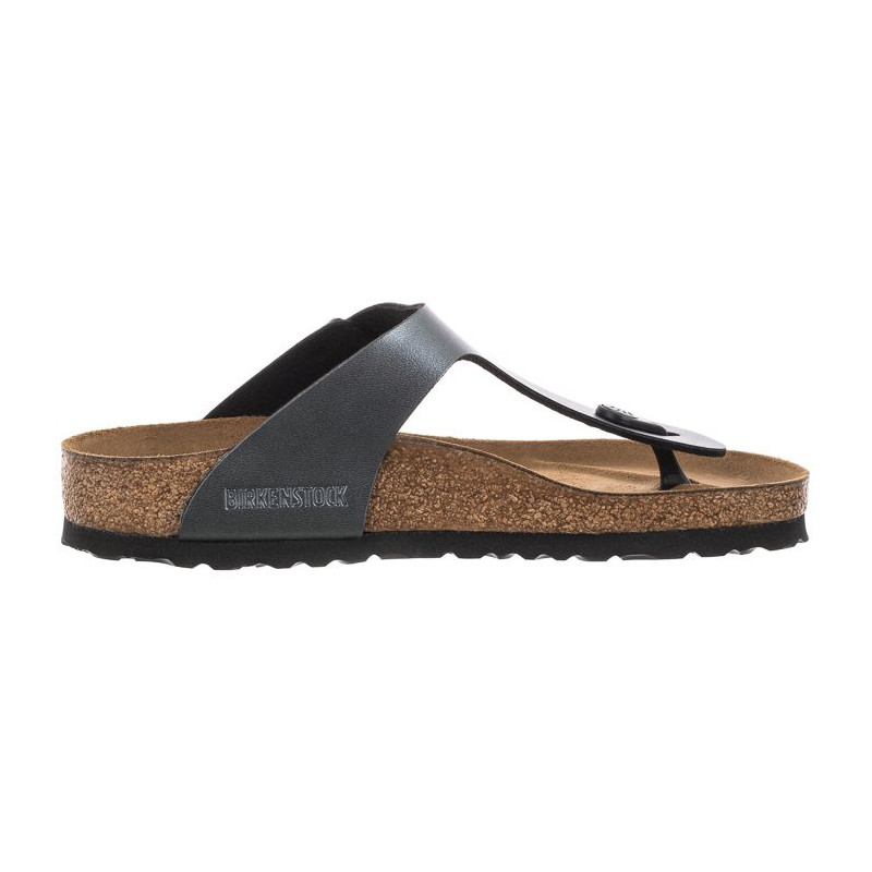 Birkenstock Gizeh BS Metallic Black 1021428 (BK114-b) kingad