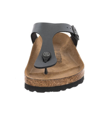 Birkenstock Gizeh BS Metallic Black 1021428 (BK114-b) apavi