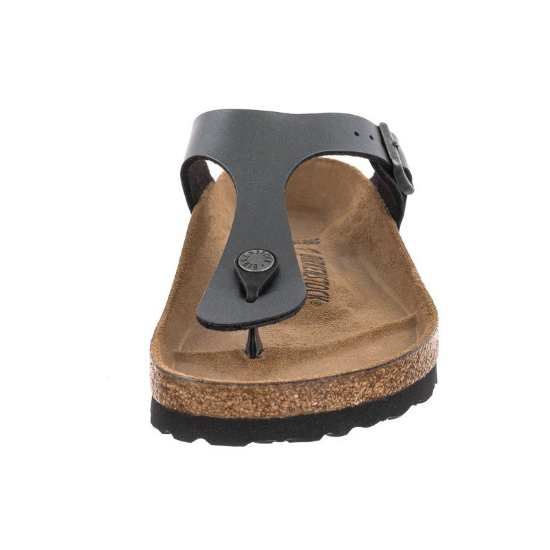 Birkenstock Gizeh BS Metallic Black 1021428 (BK114-b) kingad