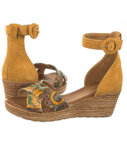 Maciejka Żółte 04565-43/00-5 (MA611-f) shoes