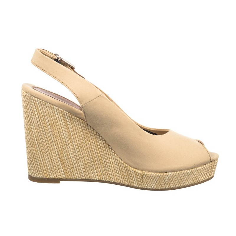 Tommy Hilfiger Iconic Elena Sling Back Wedge FW0FW04789 ACR Harvest Wheat (TH126-e) kurpes