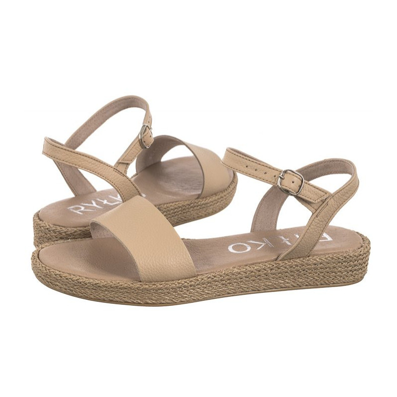 Ryłko Beżowe 1IFF8_AZ _JE8 (RY188-c) sandals
