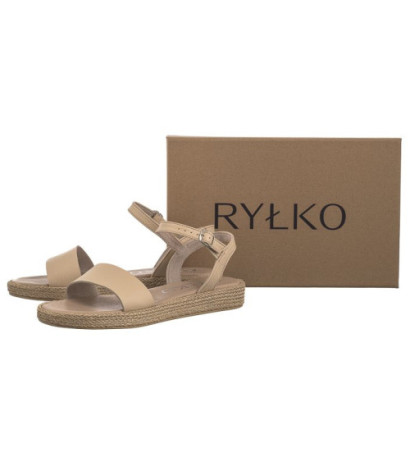 Ryłko Beżowe 1IFF8_AZ _JE8 (RY188-c) sandals