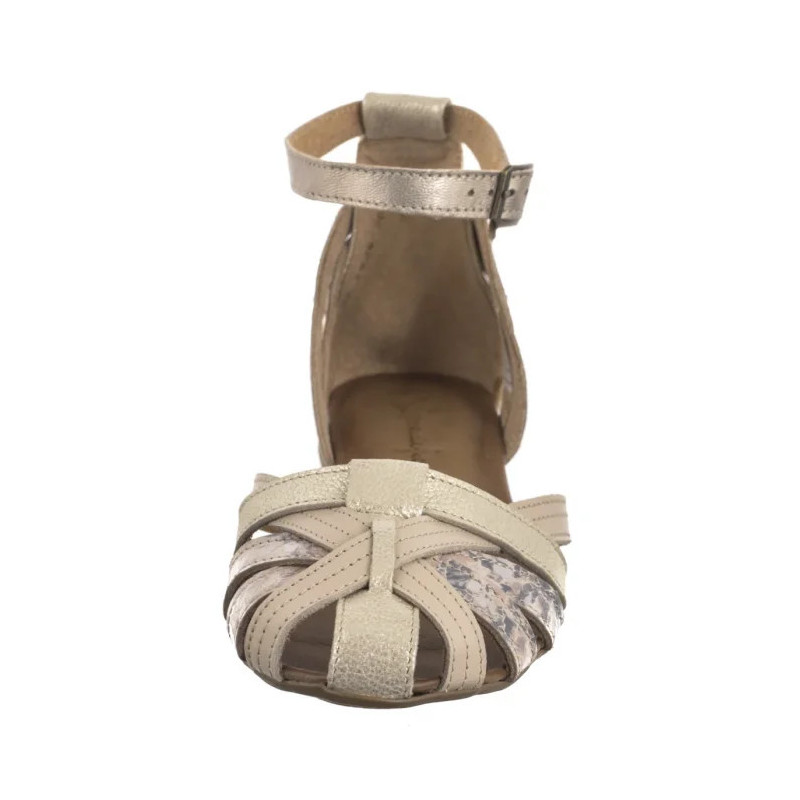 Maciejka Beżowe Kwiatki 01924-47/00-0 (MA600-i) sandales