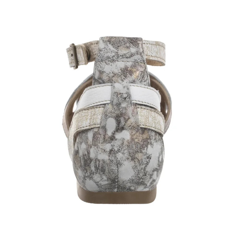 Maciejka Złoto-Białe 01924-48/00-5 (MA600-j) sandals