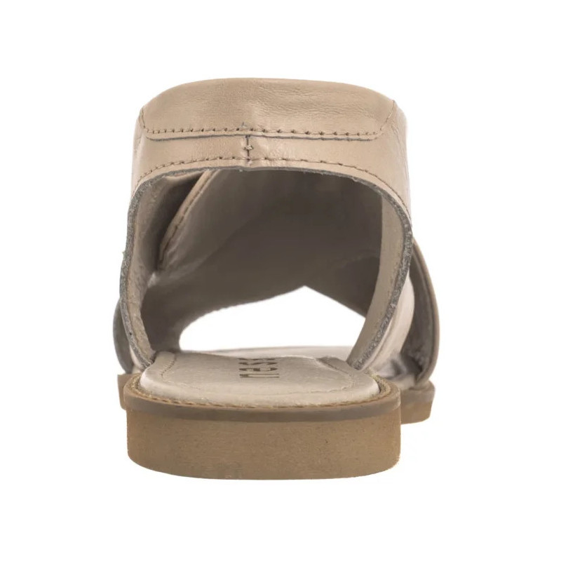 Nessi Beżowe 19560 119 (NE186-d) sandals